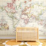 17 Cool Ideas For World Map Wall Art